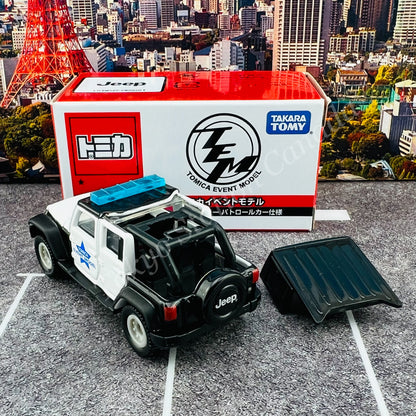 TOMICA EVENT MODEL NO.25 Jeep Wrangler Patrol Car Specification