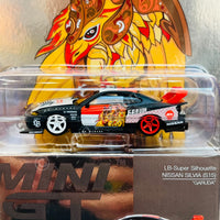 MINI GT 1/64 Nissan LB-Super Silhouette S15 SILVIA “Garuda”  MINI GT x MIZU Diecast MGT00652-R