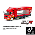 PREORDER TINY 1/64 EVA RT PRODUCTION MODEL-02 HINO 500 TRANSPORTER ATC66109 (Approx. Release Date : MAY 2024 subject to the manufacturer's final decision)