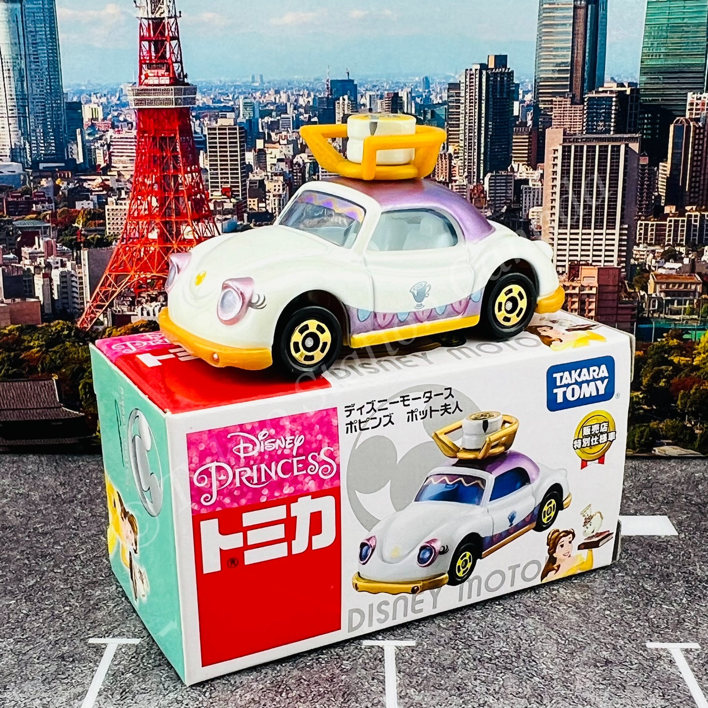 TOMICA DISNEY MOTORS Beauty and the Beast Mrs. Potts 4904810889212
