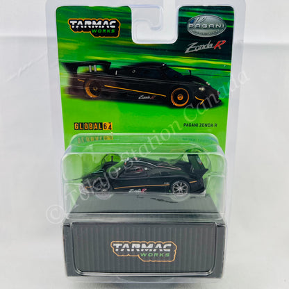 *CHASE CAR* Tarmac Works 1/64 Global64 Pagani Zonda R Matt Black T64G-TL015-MB