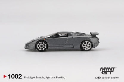 MINI GT 1/64 Bugatti EB110 Super Sport Grigio Scuro MGT01002-BL