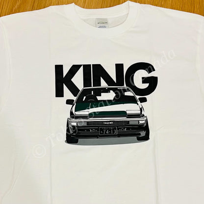 KEIICHI TSUCHIYA KING OF DRIFT TEE WHITE (SIZE: XL)