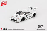 PREORDER MINI GT 1/64 Lamborghini Countach LB-WORKS White 2024 Tokyo Auto Salon MGT00966-L (Approx. Release Date : Q2 2025 subject to manufacturer's final decision)