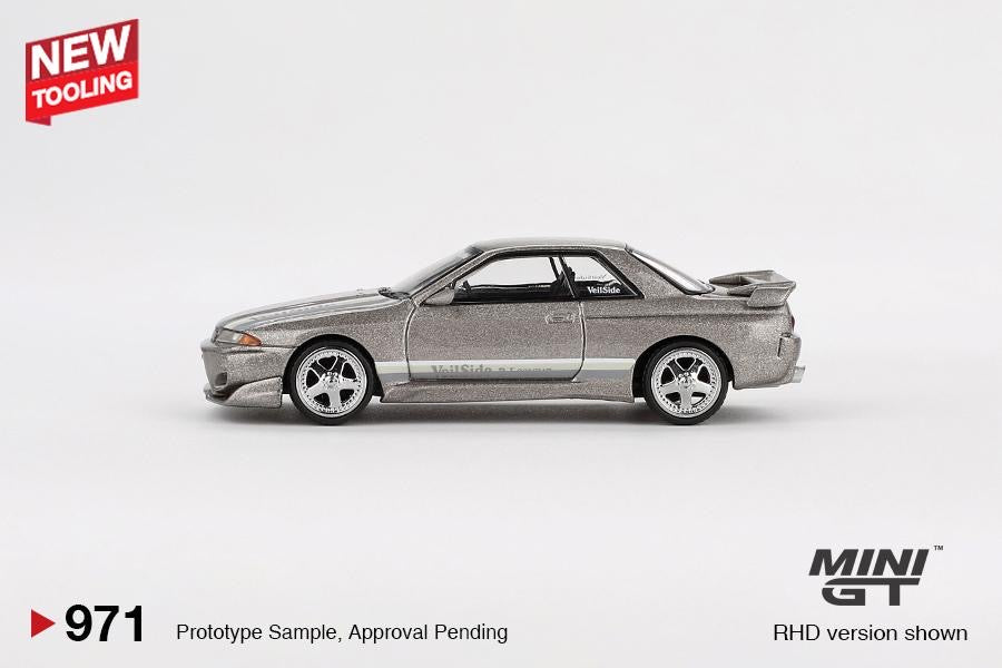 MINI GT 1/64 Nissan Skyline GT-R (R32) Veilside Combat C-I Veilside Combat Grey MGT00971-R (PAPER BOX)