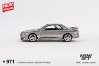 PREORDER MINI GT 1/64 Nissan Skyline GT-R (R32) Veilside Combat C-I Veilside Combat Grey MGT00971-R (PAPER BOX) (Approx. Release Date : Q3 2025 subject to manufacturer's final decision)