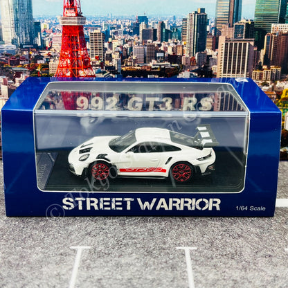 Street Weapon 1/64 992 GT3 RS WHITE