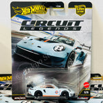 HOTWHEELS PREMIUM CAR CULTURE CIRCUIT LEGNEDS PORSCHE 911 GT3 R (992) JBK65