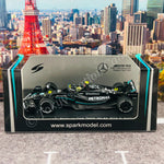 SPARKY 1/64 MERCEDES-AMG PETRONAS F1 W14 E PERFORMANCE NO.44 MERCEDES-AMG PETRONAS FORMULA ONE TEAM 2023 LEWIS HAMILTON Y279