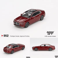 PREORDER MINI GT 1/64 BMW i7 xDrive60 Aventurin MGT00952-L (Approx. Release Date : Q2 2025 subject to manufacturer's final decision)