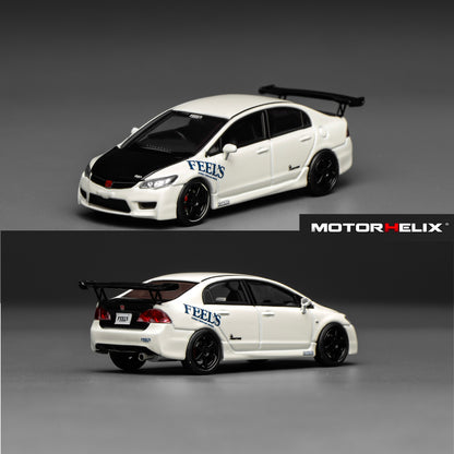 PREORDER Motorhelix 1/64 Honda Civic TYPE R (FD2) FEEL'S Livery M65441 (Approx. Release Date: Q1 2026 and subject to the manufacturer's final decision)