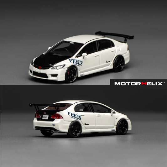 PREORDER Motorhelix 1/64 Honda Civic TYPE R (FD2) FEEL'S Livery M65441 (Approx. Release Date: Q1 2026 and subject to the manufacturer's final decision)