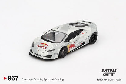 MINI GT 1/64 Lamborghini Huracan LB★WORKS ver. 2 Mad Mike NIMBUL MGT00967-BL