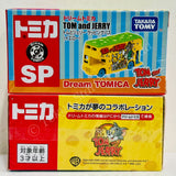 Dream TOMICA SP Tom and Jerry Wrapping Bus (Yellow)