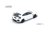 PREORDER INNO64 1/64 HONDA CIVIC TYPR-R (FK8) White IN64-FK8-WHI (Approx. Release Date : JULY 2025 subject to the manufacturer's final decision)