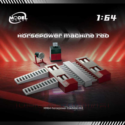 ModelModel 1/64 Horsepower Machine (Red) Diorama MM64-horsepowermachine-002