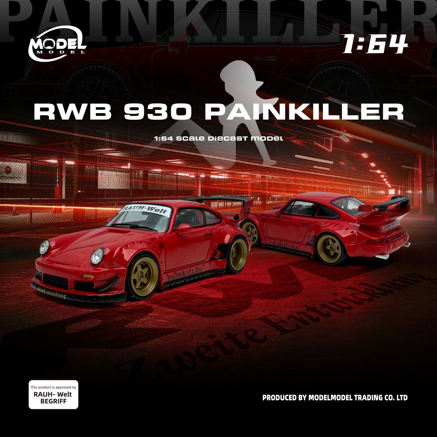 PREORDER MODELMODEL 1/64 RWB 930 Painkiller (Paper Box) MM64-RWB930-007 (Approx. Release Date: Q4 2026 and subject to the manufacturer's final decision)