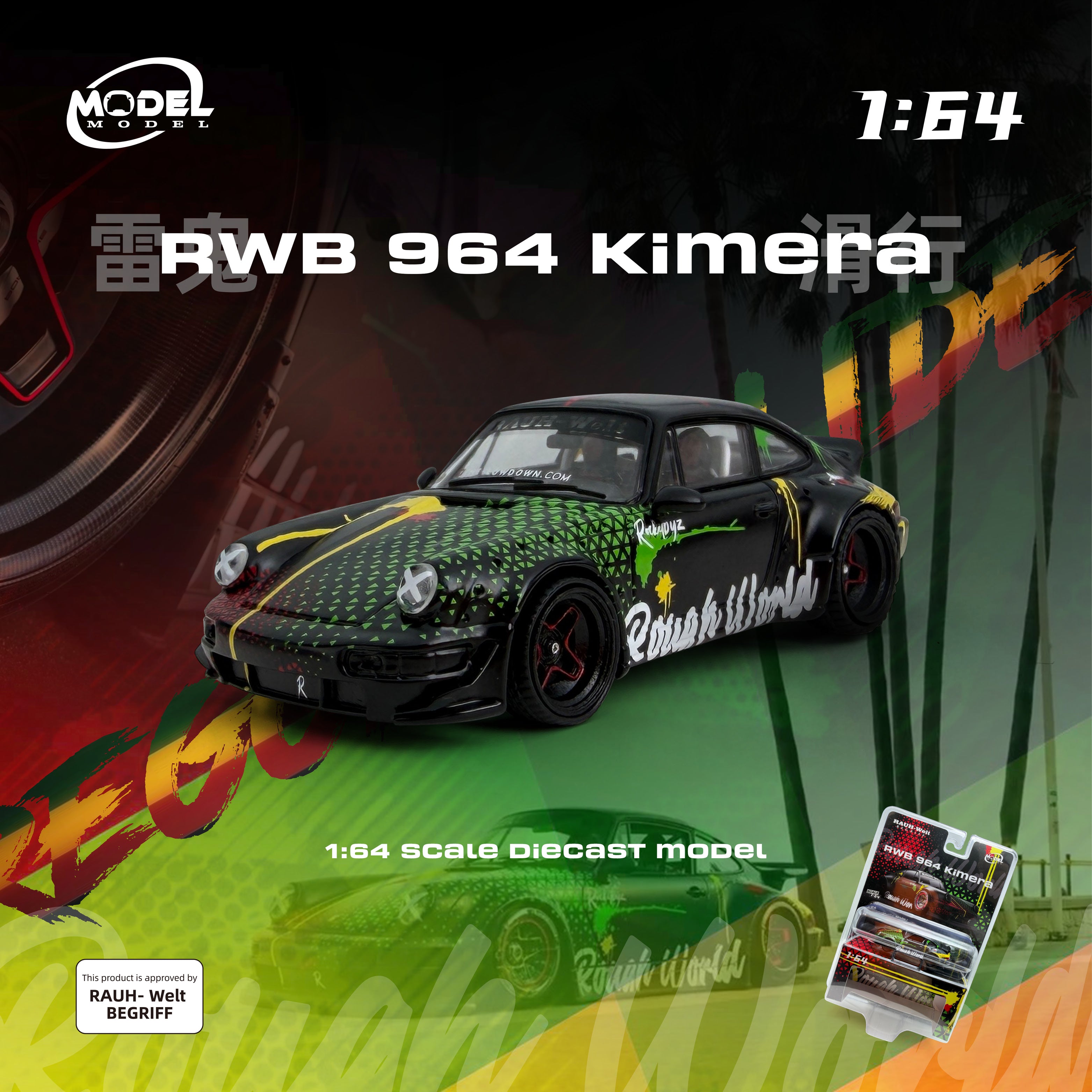 PREORDER MODELMODEL 1/64 RWB 964 Kimera (Blister Pack) MM64-RWB964