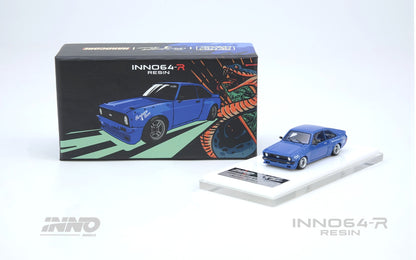 INNO64R 1/64 RESIN FORD ESCORT MK2 PANDEM "EMOTION" RETRO HAVOC Blue IN64R-MK2P-BLUE