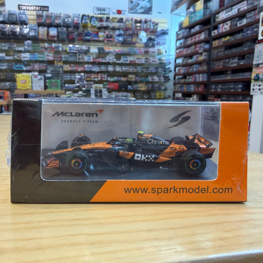 SPARK 1/64 McLaren MCL39 No.4 McLaren Formula 1 Team Winner Australian GP 2025 Lando Norris Y429