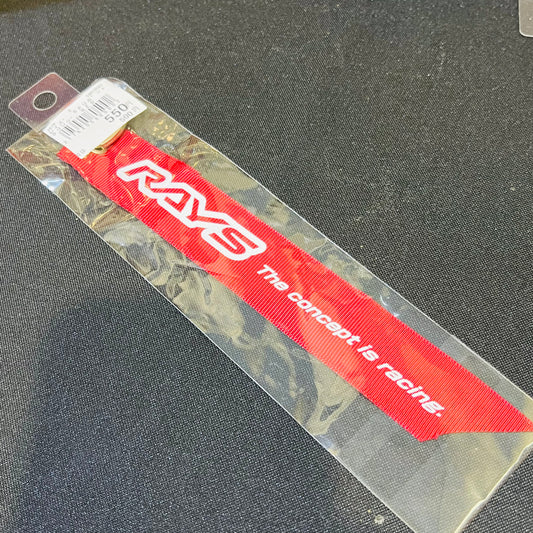 RAYS Ribbon with ring red
