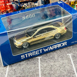 Street Weapon 1/64 S-Class S600L W221 - Gold