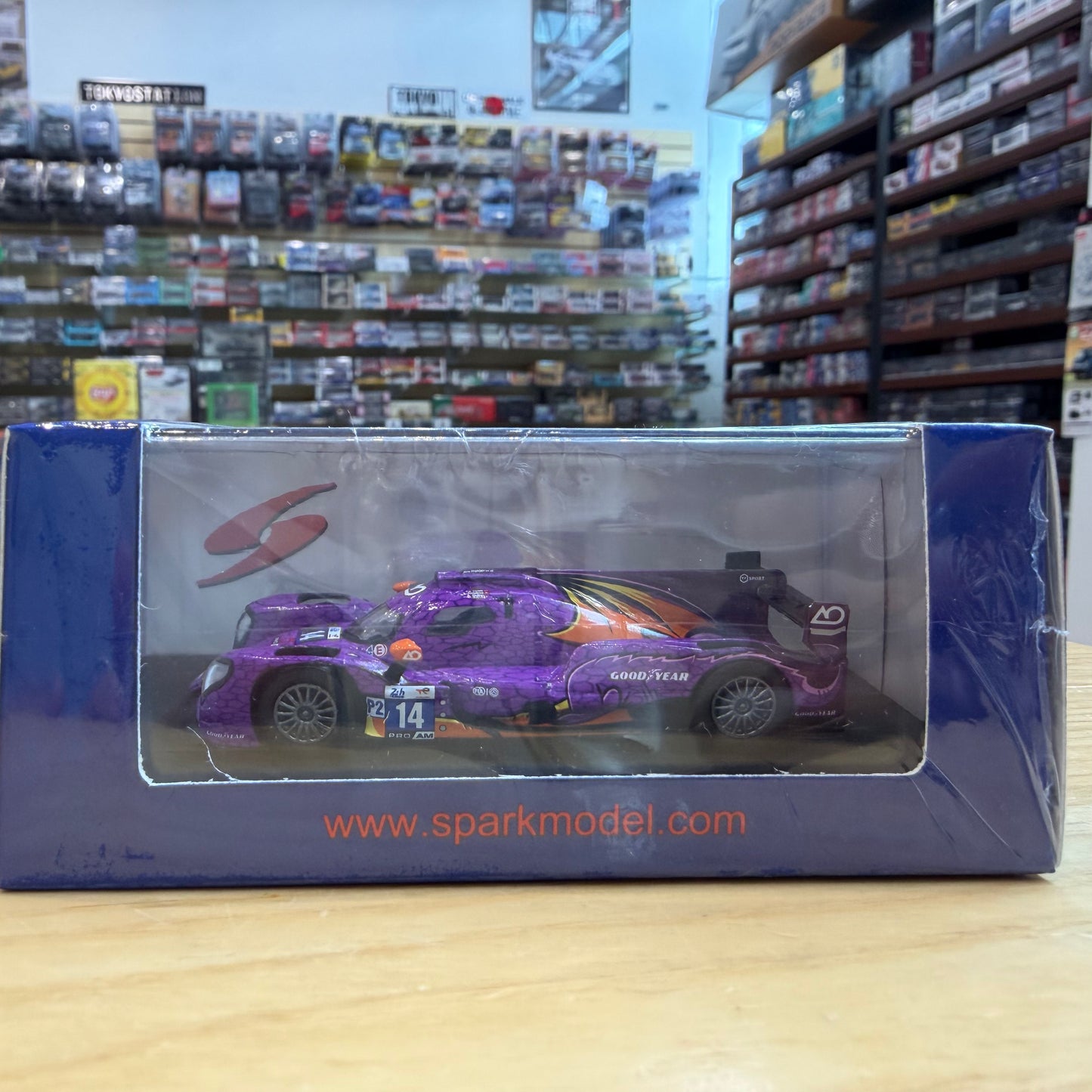 SPARK 1/64 Oreca 07 - Gibson No.14 AO by TF Le Mans 24H 2024 PJ Hyett - L. Delétraz - A. Quinn Y399