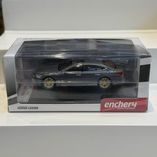 GCD x enchery 1/64 Lexus LS500 GREY GE-004-20