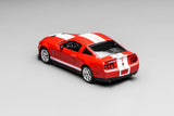 PREORDER Motorhelix x Greenlight 1/64 Motorhelix x Greenlight 1/64 Ford Mustang Shelby GT500 2007 RED GL-1251005A (Approx. Release Date: Q2 2026 and subject to the manufacturer's final decision)