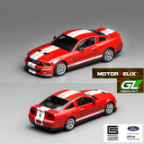 PREORDER Motorhelix x Greenlight 1/64 Motorhelix x Greenlight 1/64 Ford Mustang Shelby GT500 2007 RED GL-1251005A (Approx. Release Date: Q2 2026 and subject to the manufacturer's final decision)