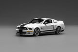 PREORDER Motorhelix x Greenlight 1/64 Ford Mustang Shelby GT500 2007 WHITE GL-1251006A (Approx. Release Date: Q2 2026 and subject to the manufacturer's final decision)