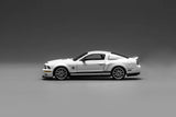 PREORDER Motorhelix x Greenlight 1/64 Ford Mustang Shelby GT500 2007 WHITE GL-1251006A (Approx. Release Date: Q2 2026 and subject to the manufacturer's final decision)
