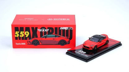 INNO64Toyota GR86 "MAX ORIDO" Red  IN64-GR86MO-RED**Limited to ONE per customer** **CHASE CARS ARE RANDOMLY PACKED**