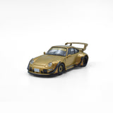 PREORDER MODELMODEL 1/64 RWB 993 Gold MM64-RWB993-006 (Approx. Release Date: Q1 2026 and subject to the manufacturer's final decision)