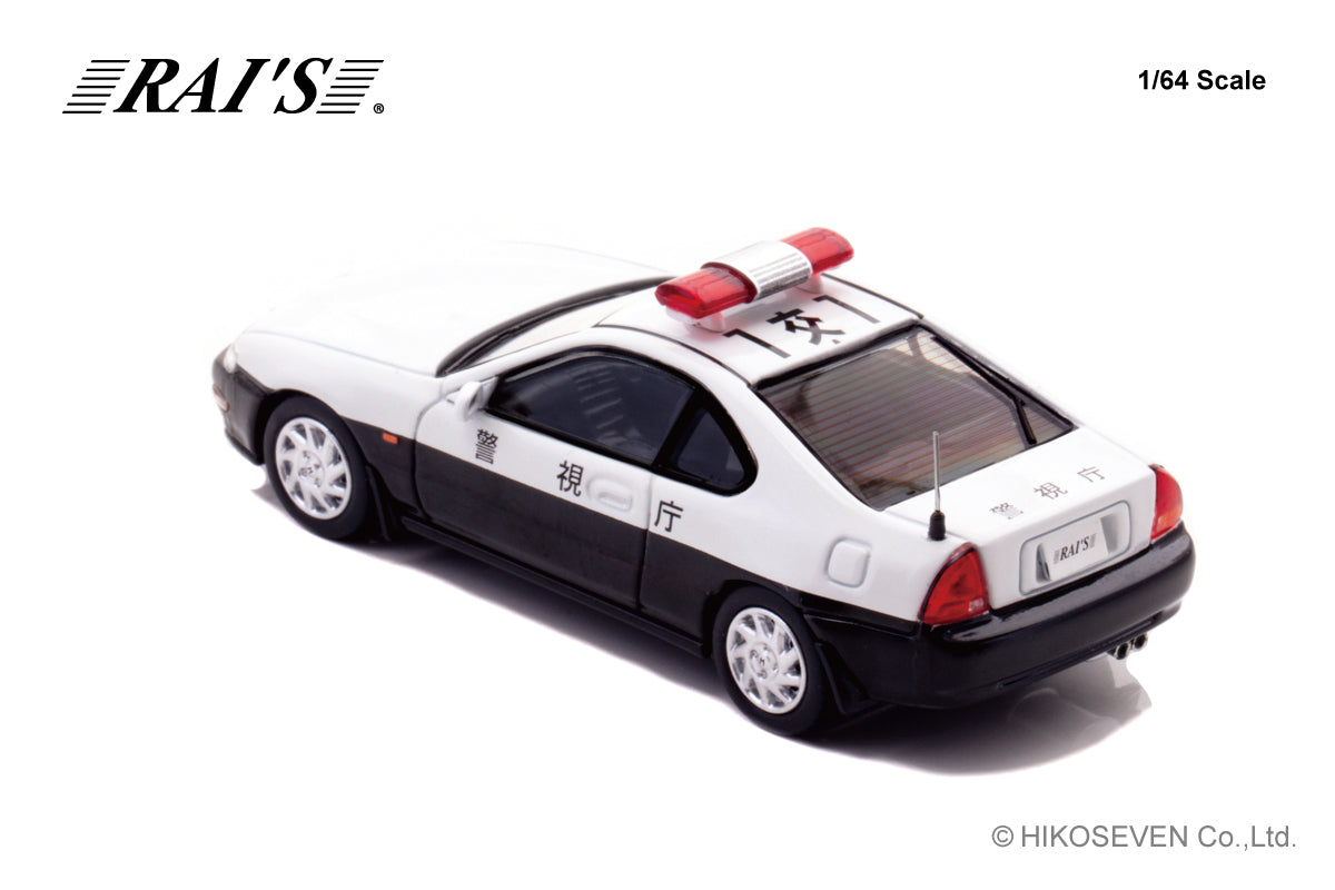 PREORDER RAI'S 1/64 Honda PRELUDE (BB4) Police Car Tokyo MPD H7640023 (Approx. Release Date : Q4 2024 subjects to the manufacturer's final decision)