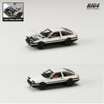 PREORDER HOBBY JAPAN 1/64 Toyota SPRINTER TRUENO GT APEX (AE86) JDM Style White/Black HJ641052AWB (Approx. Release Date : Q2 2024 subjects to the manufacturer's final decision)