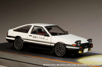 PREORDER HOBBY JAPAN 1/64 Toyota SPRINTER TRUENO (AE86) / INITIAL D Engine Mounted Model with Keisuke Takahashi HJ641052DA (Approx. Release Date : Q4 2024 subjects to the manufacturer's final decision)