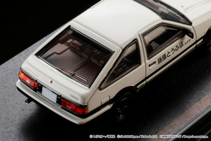 HOBBY JAPAN 1/64 Toyota SPRINTER TRUENO GT APEX (AE86) / INITIAL D Engine Mounted Model  VS Kyoichi Sudo HJ641052DB