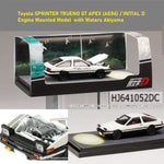 PREORDER HOBBY JAPAN 1/64 Toyota SPRINTER TRUENO GT APEX (AE86) / INITIAL D Engine Mounted Model  with Wataru Akiyama HJ641052DC (Approx. Release Date : Q3 2024 subjects to the manufacturer's final decision)