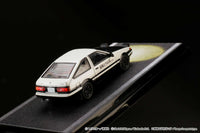 HOBBY JAPAN 1/64 Toyota SPRINTER TRUENO GT APEX (AE86) / INITIAL D Engine Mounted Model  VS Tomoyuki Tachi HJ641052DD