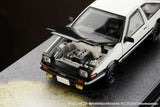 PREORDER HOBBY JAPAN 1/64 Toyota SPRINTER TRUENO (AE86) FINAL VERSION / INITIAL D Engine Mounted Model VS Shinji Inui (Carbon Hood) HJ641052DE (Approx. Release Date : Q4 2024 subjects to the manufacturer's final decision)