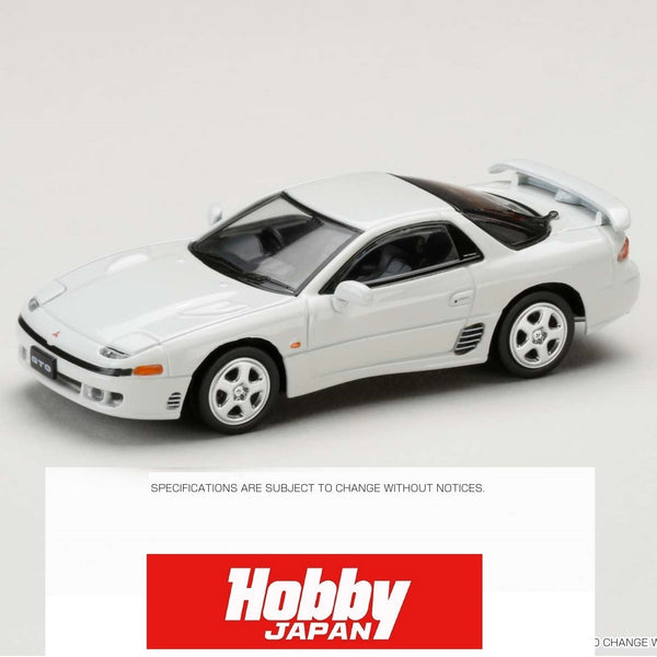 PREORDER HOBBY JAPAN 1/64 MITSUBISHI GTO TWINTURBO White HJ641065AW (Approx. Release Date : Q1 2024 subjects to the manufacturer's final decision)