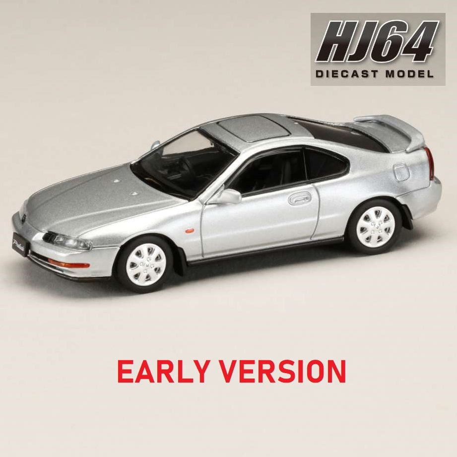 HOBBY JAPAN 1/64 Honda PRELUDE 2.2Si-VTEC (BB4) EARLY VERSION - SEBRING SILVER METALLIC HJ641066S