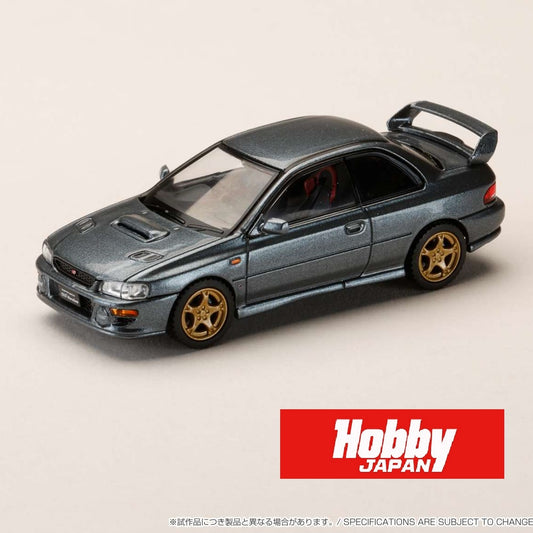 HOBBY JAPAN 1/64 SUBARU Impreza PURE SPORTS COUPE WRX type R STi Version ⅤWR Type Front Bumper GRAY HJ641079JGM