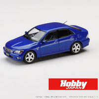 PREORDER HOBBY JAPAN 1/64 Toyota ALTEZZA RS200 (E10) 1998 BLUE HJ641080ABL (Approx. Release Date : Q2 2025 subjects to the manufacturer's final decision)