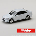 PREORDER HOBBY JAPAN 1/64 Toyota ALTEZZA RS200 (E10) 1998 WHITE HJ641080AW (Approx. Release Date : Q2 2025 subjects to the manufacturer's final decision)