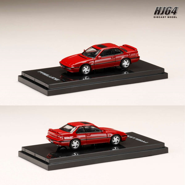 HOBBY JAPAN 1/64 Honda Prelude 2.0XX 4WS Special Edition (BA5) RED HJ642002AR