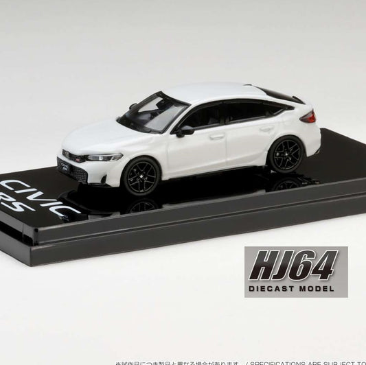 HOBBY JAPAN 1/64 Honda CIVIC RS WHITE PEARL HJ642046AW