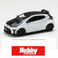 PREORDER HOBBY JAPAN 1/64 Toyota GRMN YARIS CIRCUIT PACKAGE PLATINUM WHITE PEARL MICA HJ643024CPW (Approx. Release Date : Q4 2023 subjects to the manufacturer's final decision)