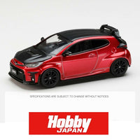 PREORDER HOBBY JAPAN 1/64 Toyota GRMN YARIS CIRCUIT PACKAGE EMOTIONAL RED II  HJ643024CR (Approx. Release Date : Q4 2023 subjects to the manufacturer's final decision)